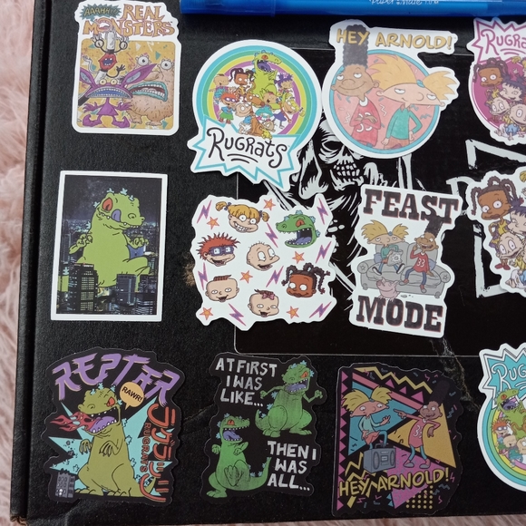 😵90s Nicktoons Nickelodeon sticker packs! Pack of FIFTEEN stickers! Last 1! - Picture 2 of 8